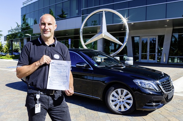 Mercedes-Benz с автопилотом