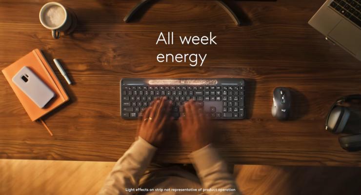 Logitech випустила клавіатуру, здатну заряджатися від сонячного і штучного світла