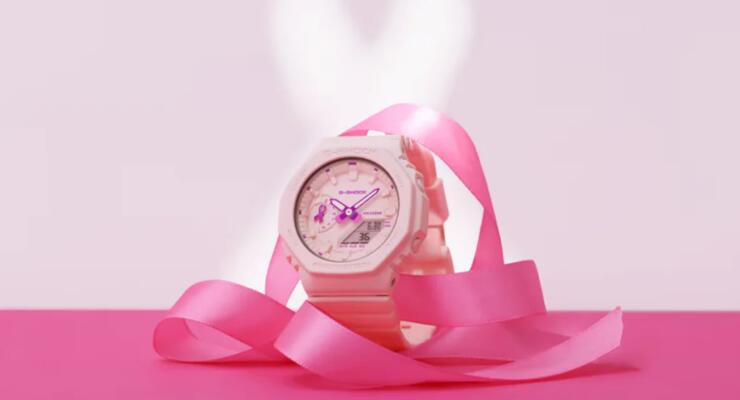 Casio випустила особливий годинник G-Shock у рожевому кольорі