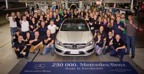 Mercedes-Benz завод в Венгрии