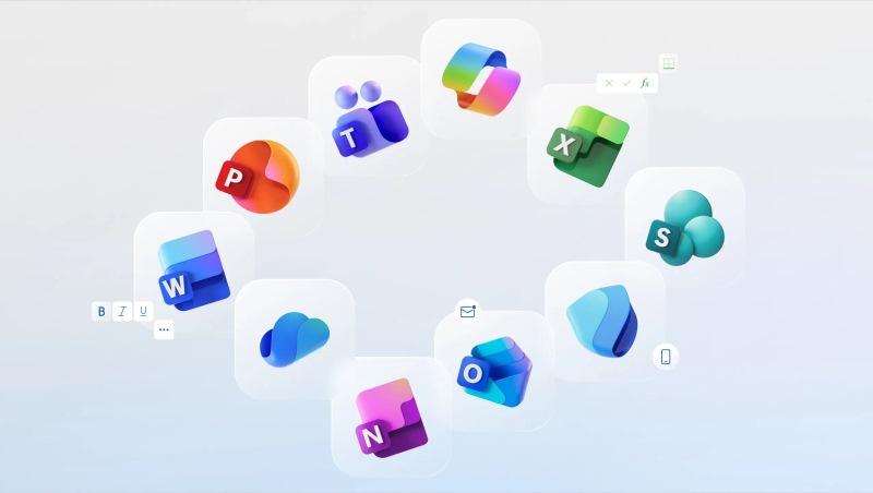 Іконки додатків: Microsoft