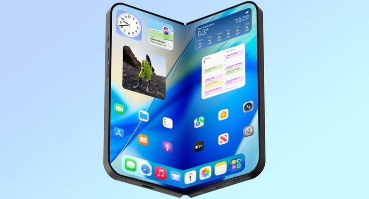 Складной iPhone об'єднає в собі два матеріали