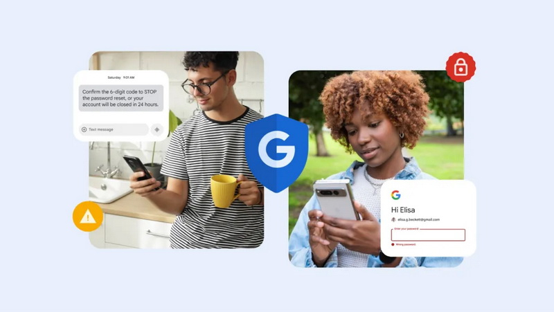 Відновлення облікових записів: Google