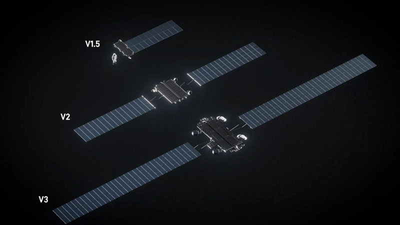 Супутники та космічний корабель: SpaceX