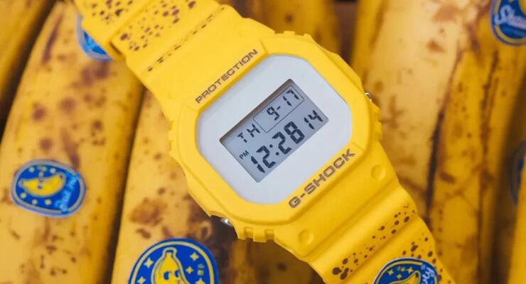 Casio перетворила легендарний G-Shock на банан