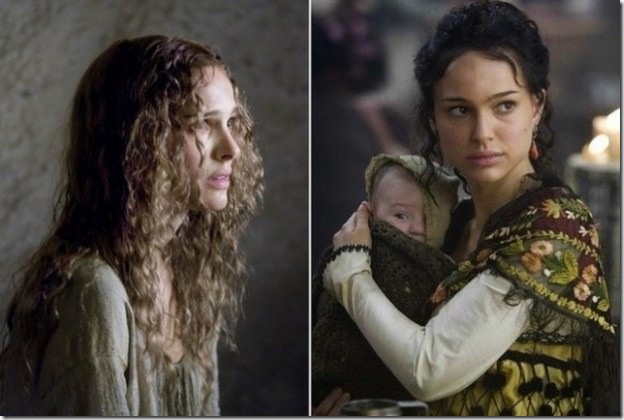 Натали Портман (Natalie Portman), в картине "Призраки Гойи", была матерью и дочкой.