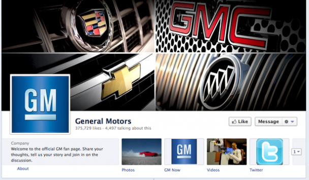 General Motors Twitter