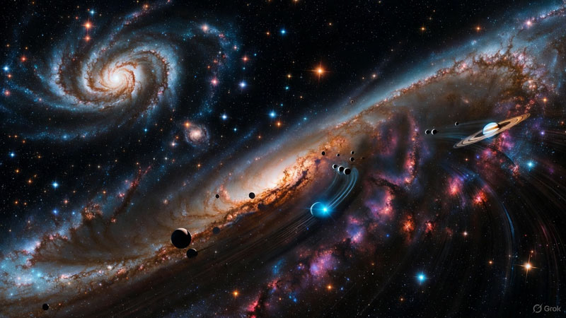 Сонячна система: ІІ-генерація Grok 4/3DNews