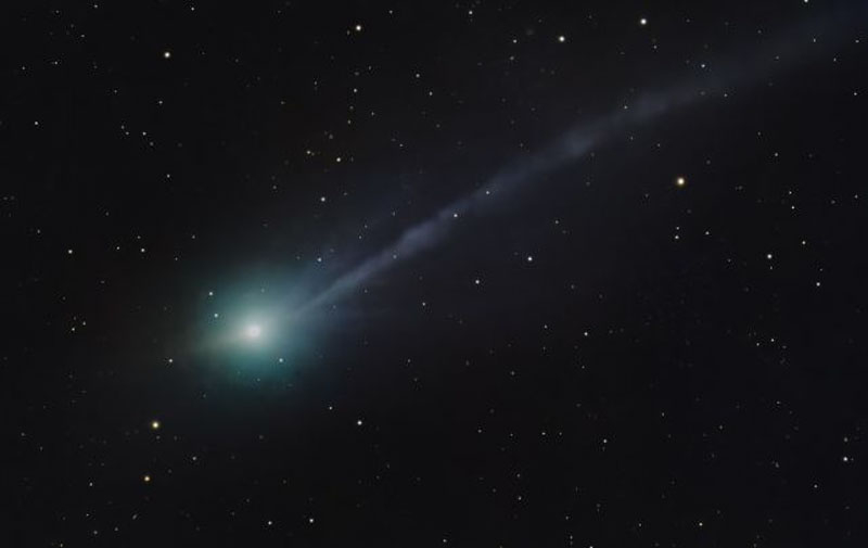 Комета 3I/ATLAS 16 листопада 2025 року в небі над Нью-Мексико. Джерело зображення: Satoru Murata/Facebook