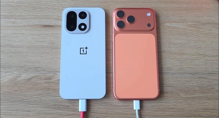 iPhone 17 Pro Max помітно поступається OnePlus 15 за швидкістю зарядки
