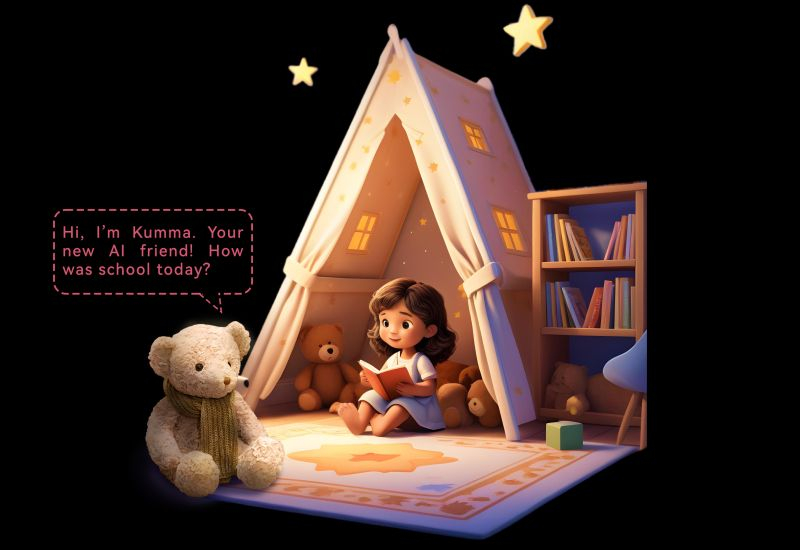 Ведмедик і його розумна колонка: FoloToy