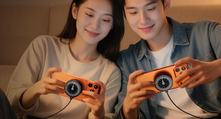 Magnetic Wireless Charging Cooler одночасно охолоджує і заряджає телефон