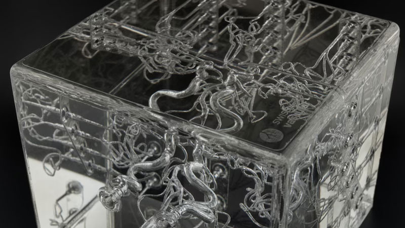 Силіконовий імітатор кровоносних судин людини