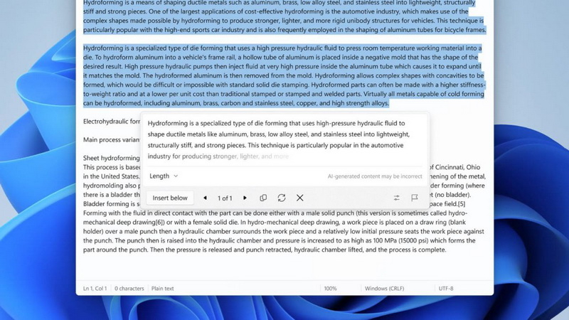 Блокнот: Microsoft