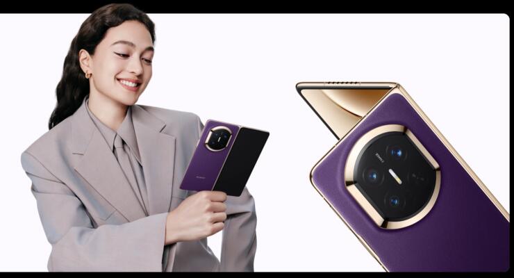 Huawei випустила оновлений преміальний смартфон-розкладачку Mate X7