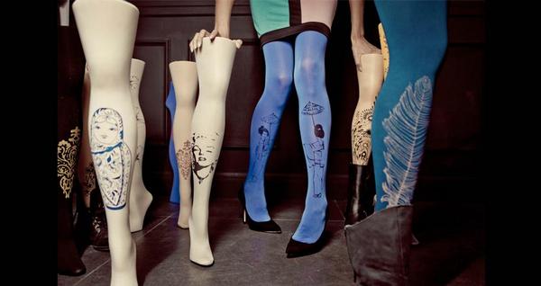 Художественные колготки от Zohara Tights (17 фото)