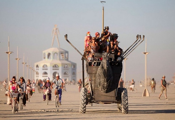 Фестиваль Burning Man. Америка (18 фото, видео)