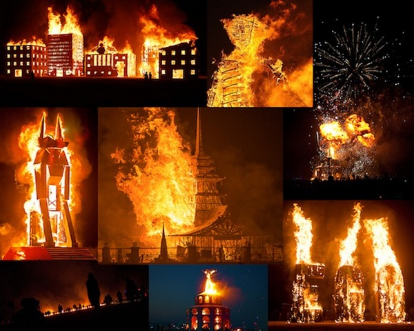 Фестиваль Burning Man. Америка (18 фото, видео)