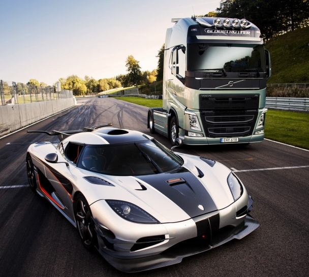 Volvo FH и Koenigsegg One:1