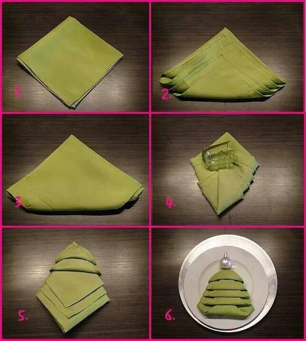 Make-a-special-holiday-napkins-easily