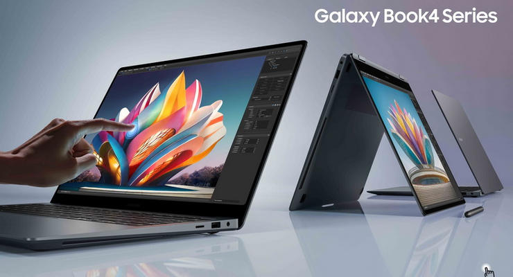 Samsung випустила ноутбуки Galaxy Book 4: можливості та фото