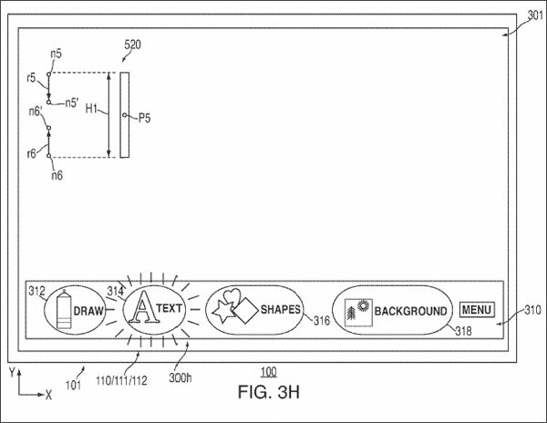Иллюстрация из патентной заявки Apple.