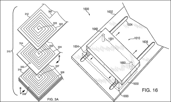 Здесь и ниже иллюстрации из патентной заявки Apple.