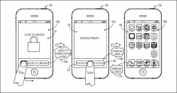 Иллюстрация из патента Apple.