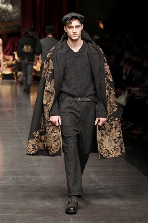 Dolce & Gabbana осень зима 2012 мужская мода (13 фото)