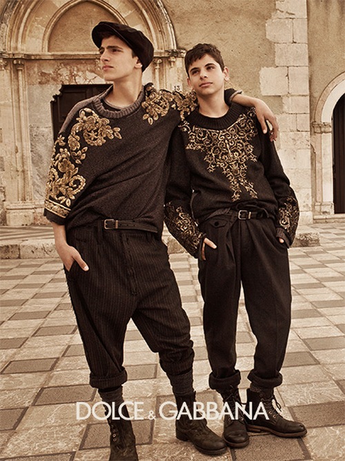Dolce & Gabbana осень зима 2012 мужская мода (13 фото)